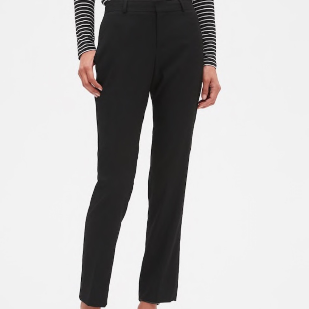 BLACK Banana Republic Ryan Curvy Pants